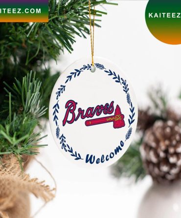 Atlanta Braves  World Series Champions Christmas Ornament