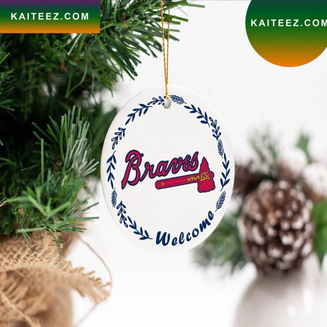 Atlanta Braves  World Series Champions Christmas Ornament