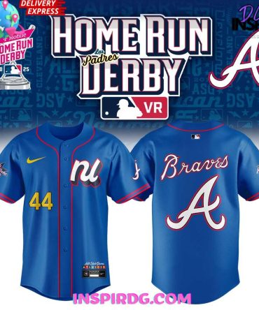 Atlanta Braves 2025 Home Run Derby Baseball Jersey