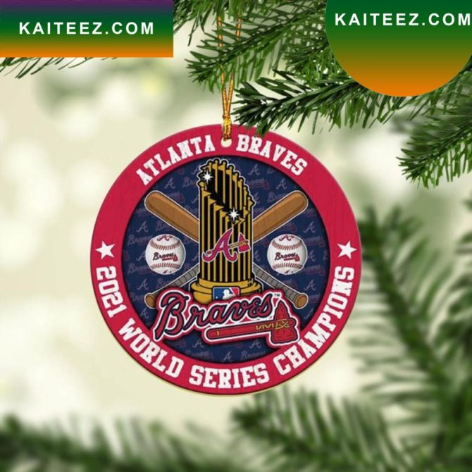 Atlanta Braves Christmas  Christmas Ornament