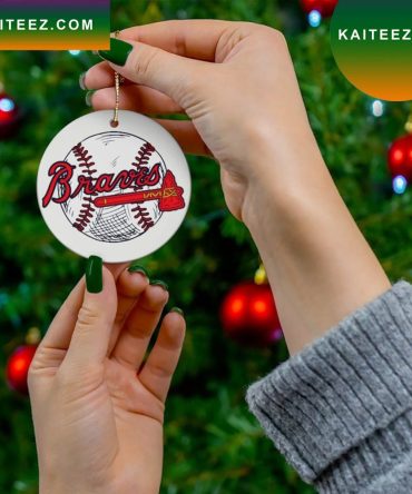 Atlanta Braves Mlb Christmas Ornaments
