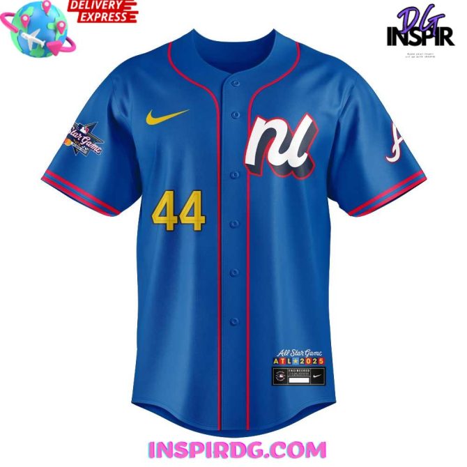 Atlanta Braves Home Run Derby 2025 Special Baseball Jersey - Image 2