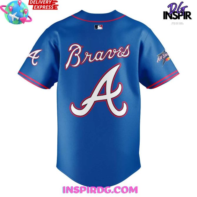 Atlanta Braves Home Run Derby 2025 Special Baseball Jersey - Image 3