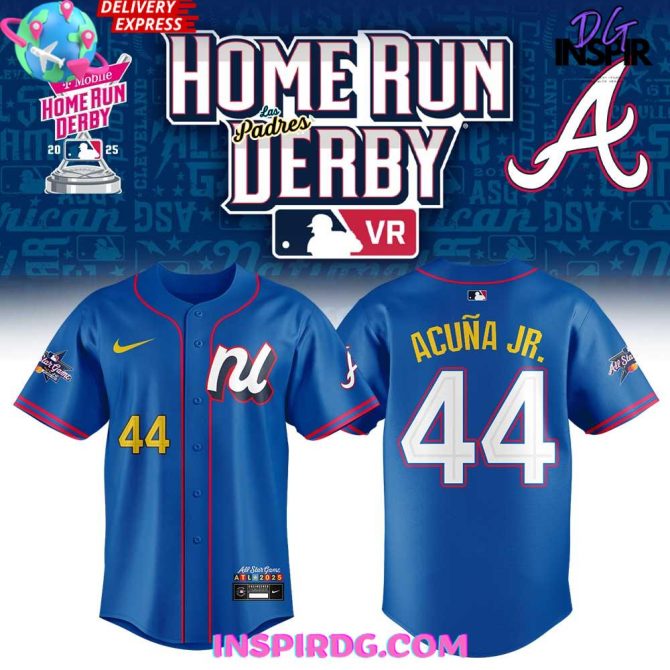 Atlanta Braves Home Run Derby 2025 Special Baseball Jersey - Image 4