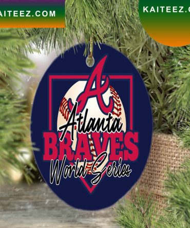 Atlanta Braves World Series Champions  Ornament Christmas