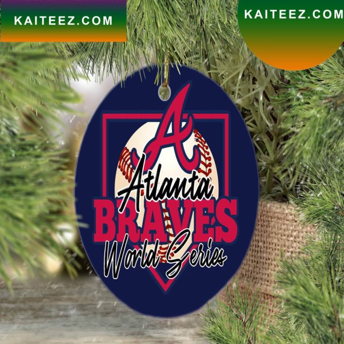 Atlanta Braves World Series Champions  Ornament Christmas