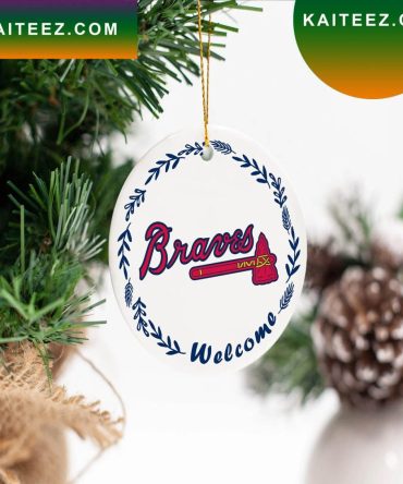 Atlanta Braves World Series Christmas Ornament
