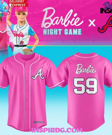 Atlanta Braves X Barbie Night Game 2024 Baseball Jersey