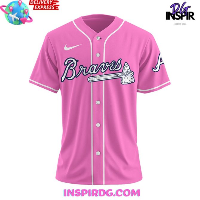 Atlanta Braves X Barbie Night Game 2024 Jersey - Image 2