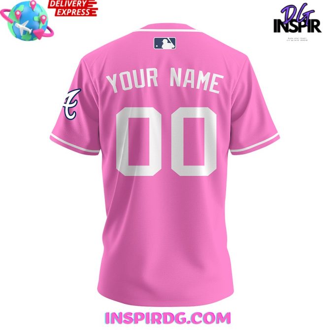 Atlanta Braves X Barbie Night Game 2024 Jersey - Image 3