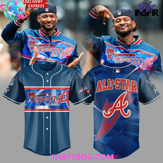 Atlanta Braves X Usher 2025 All-Star Jersey