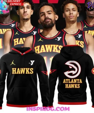 Atlanta Hawks Starting Five Special All Over Print Hoodie