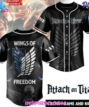 Attack On Titan Survey Corps Special Baseball Jersey