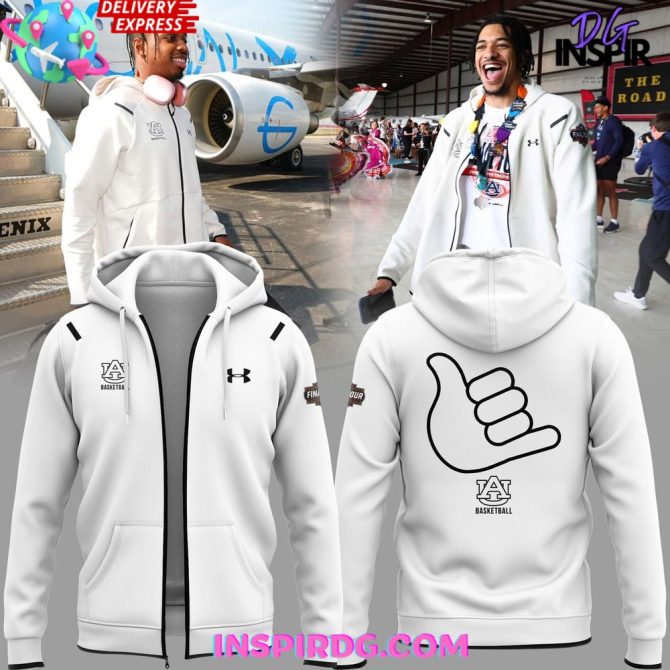 Auburn Tigers Call God 2025 Zip All Over Print Hoodie