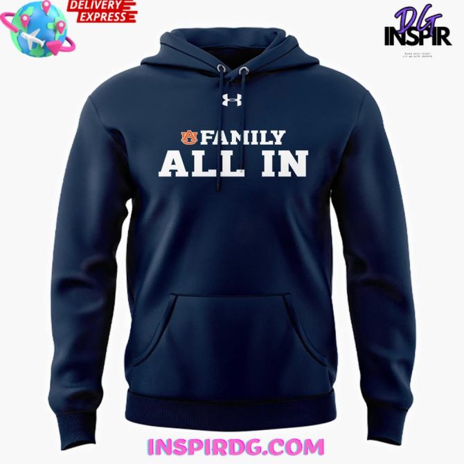 Auburn Tigers Hoodie - Family All In Design , Cozy, Stylish Fan Gear - Image 2