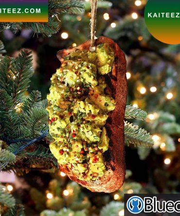 Avocado Toast Christmas Ornament
