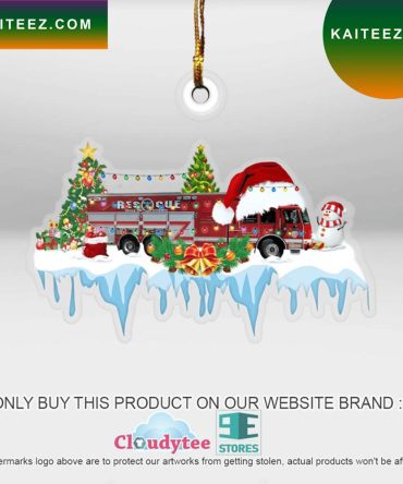 Buffalo Fire Dept Rescue Co 1 Christmas Ornament