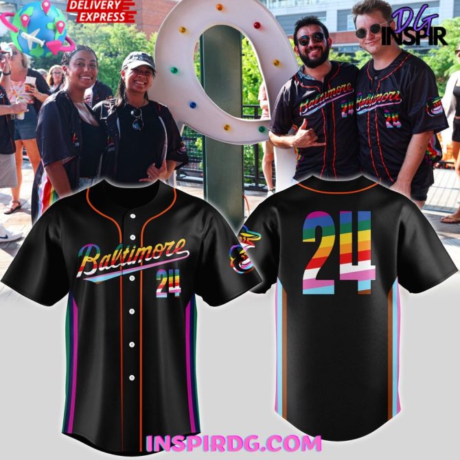 Baltimore Orioles Celebrating Pride At The Yard Jersey