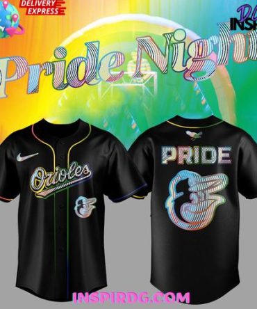 Baltimore Orioles Lgbtq Pride Night 2025 Baseball Jersey