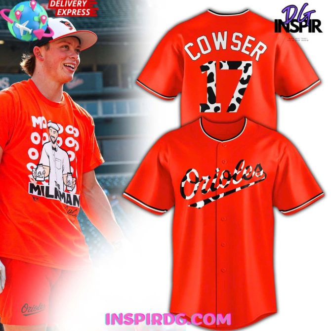 Baltimore Orioles Milkman 2024 Baseball Jersey