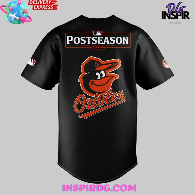 Baltimore Orioles October Ready Postseason 2024 Baseball Jersey - Image 3