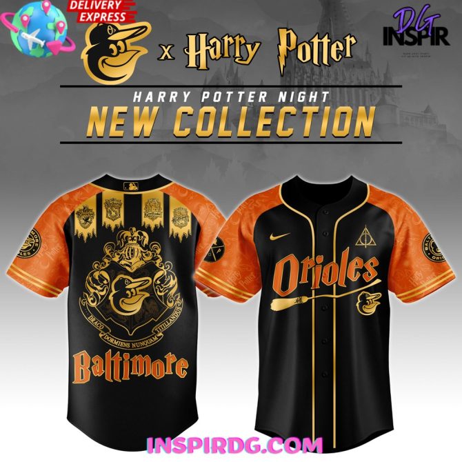 Baltimore Orioles X Harry Potter Night 2025 Baseball Jersey