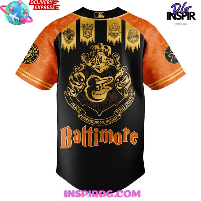 Baltimore Orioles X Harry Potter Night 2025 Baseball Jersey - Image 3