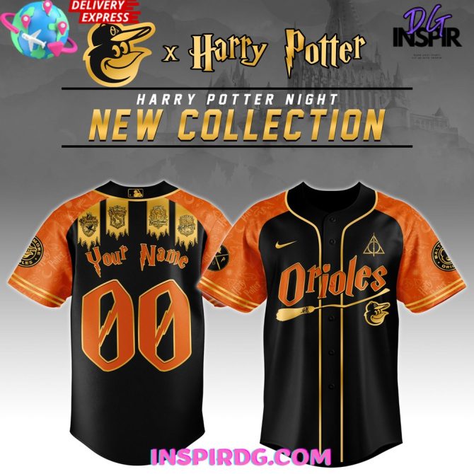 Baltimore Orioles X Harry Potter Night 2025 Baseball Jersey - Image 4