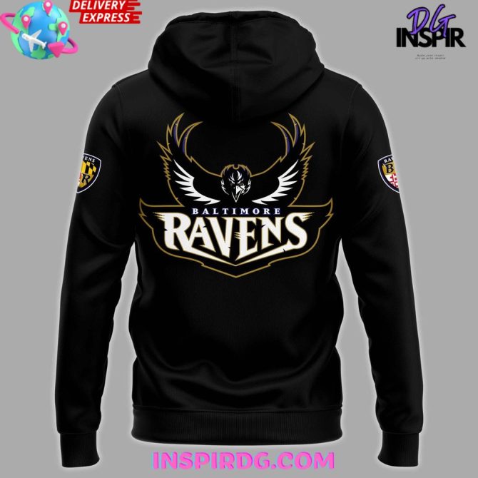 Baltimore Ravens 30Th Season Virtual Special All Over Print Hoodie - Image 3