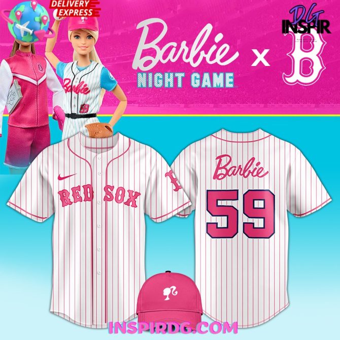 Barbie Night Game X Boston Red Sox Baseball Jersey