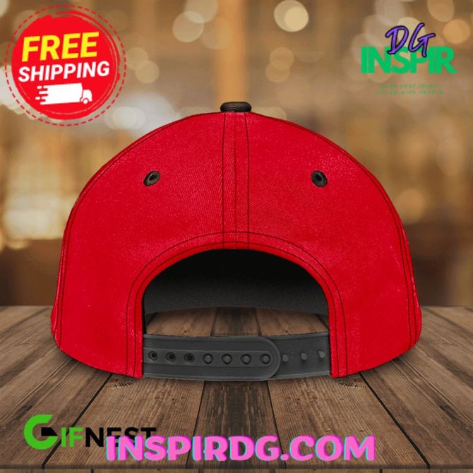 Bayer Leverkusen Bundesliga Champions 2024 Red White Cap - Image 3