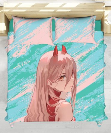 Power Chainsaw Man Bedding Set