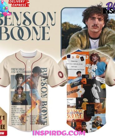 Benson Boone Limited Edition Concert Jersey