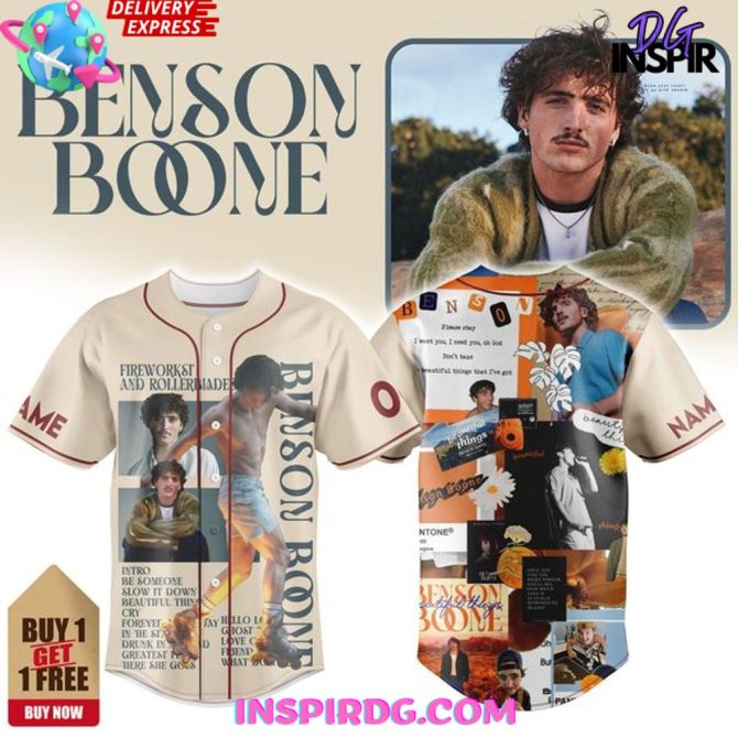 Benson Boone Limited Edition Concert Jersey