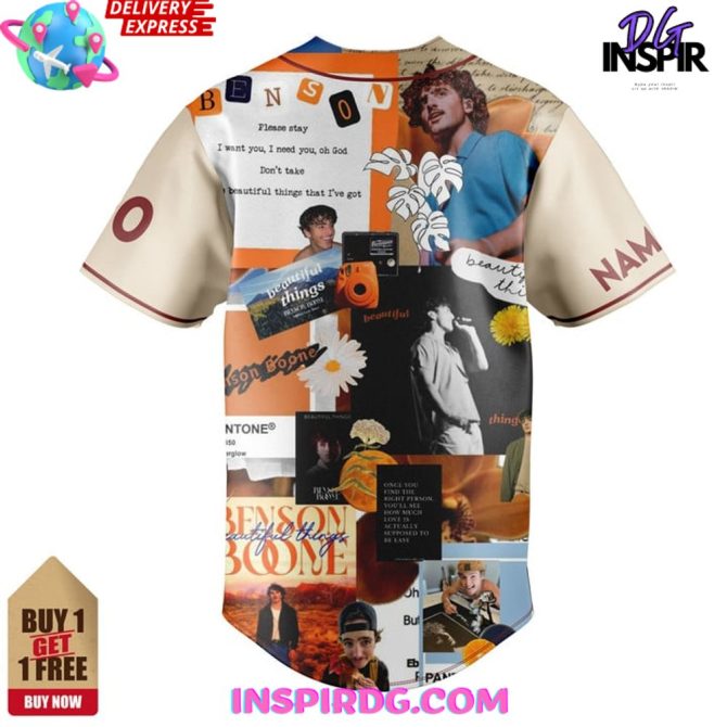 Benson Boone Limited Edition Concert Jersey - Image 3