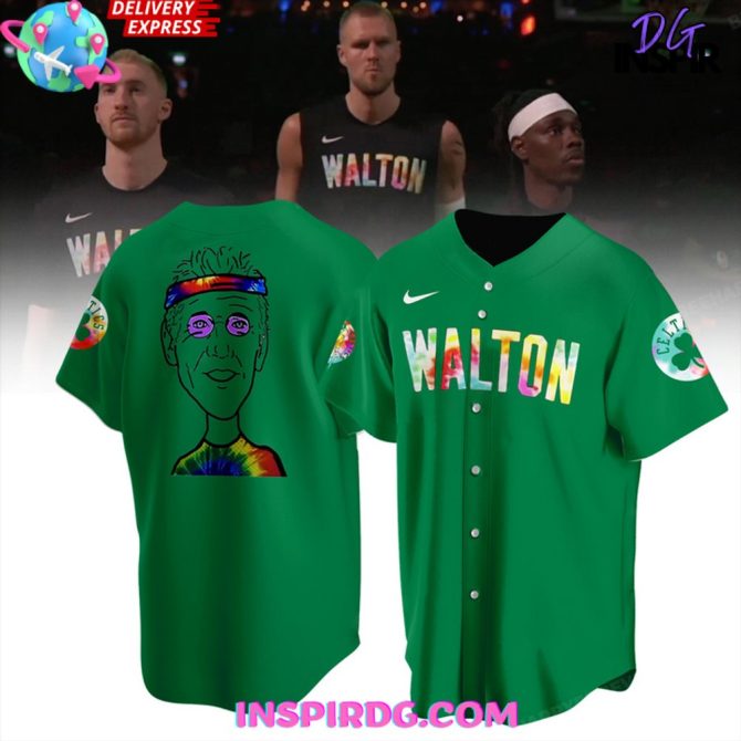 Bill Walton Nba Boston Celtics Baseball Jersey