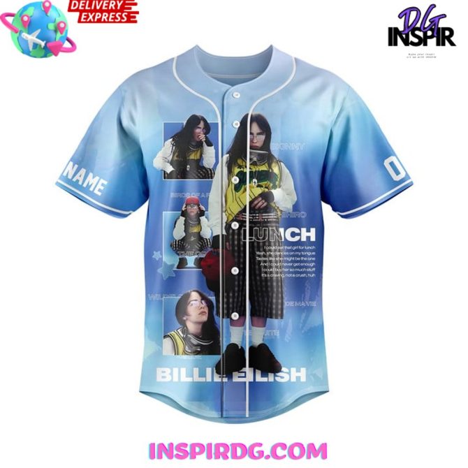 Billie Eillish Hit Me Hard And Soft Concert Jersey - Image 2