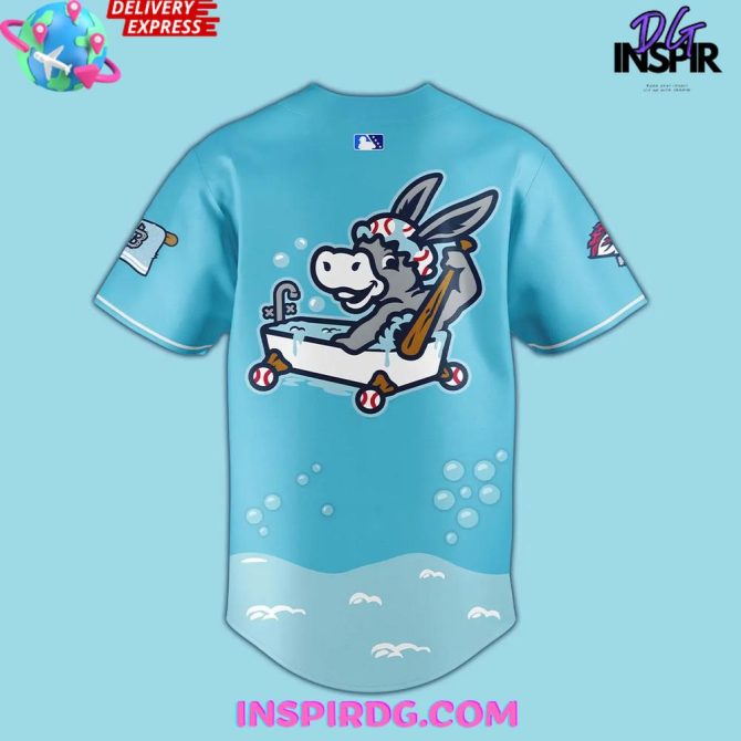 Binghamton Rumble Ponies Bathtub Donkeys 2025 Baseball Jersey - Image 3