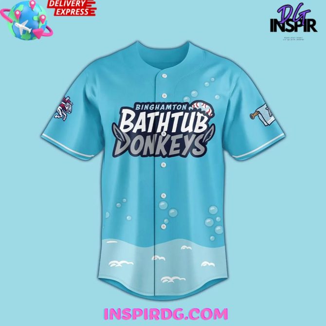 Binghamton Rumble Ponies Bathtub Donkeys 2025 Baseball Jersey - Image 5