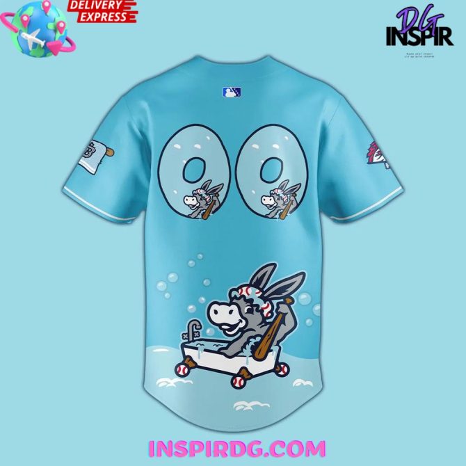 Binghamton Rumble Ponies Bathtub Donkeys 2025 Baseball Jersey - Image 6