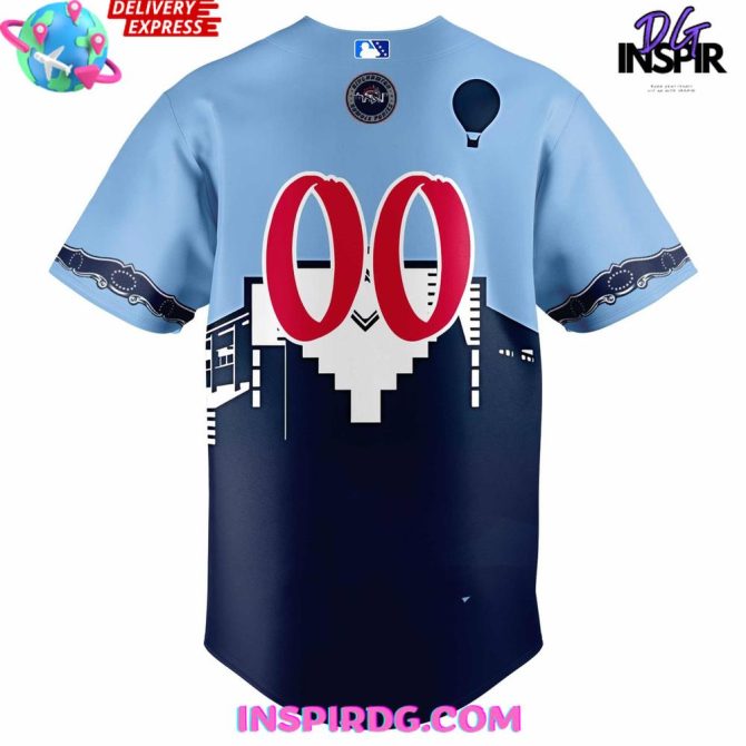 Binghamton Rumble Ponies Independence Day 2025 Baseball Jersey - Image 3