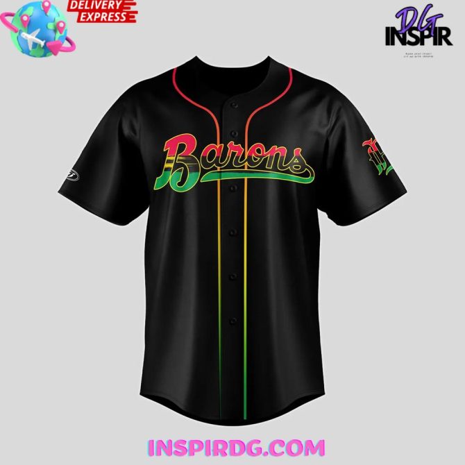 Birmingham Barons X 2025 Juneteenth Day Baseball Jersey - Image 2