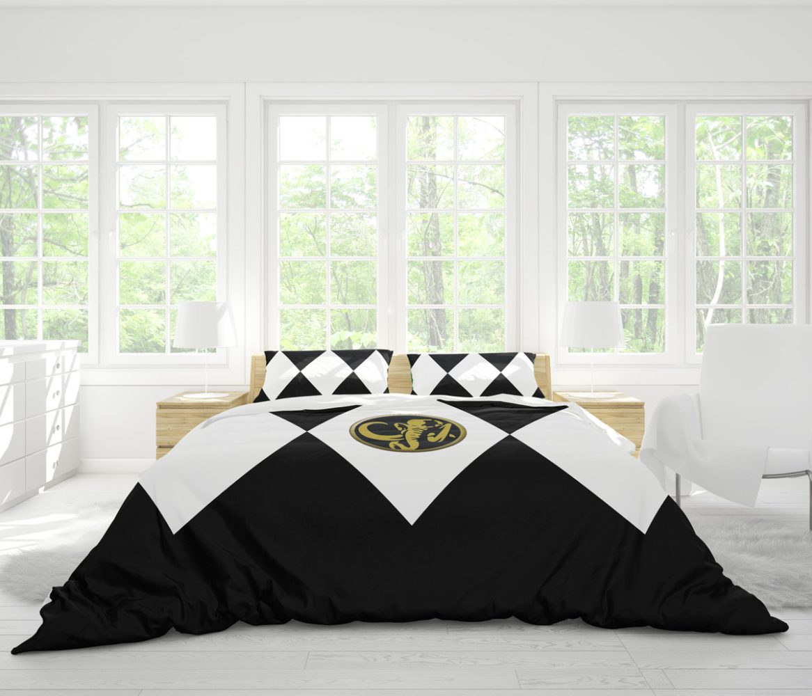 Black Ranger Mighty Morphin Power Rangers Bedding Set - Image 4