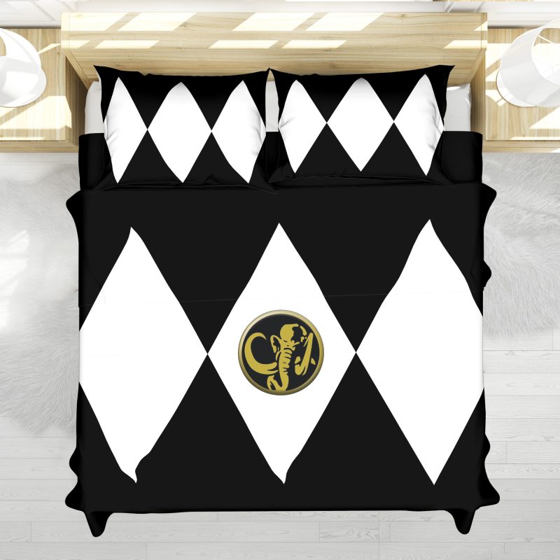 Black Ranger Mighty Morphin Power Rangers Bedding Set - Image 5