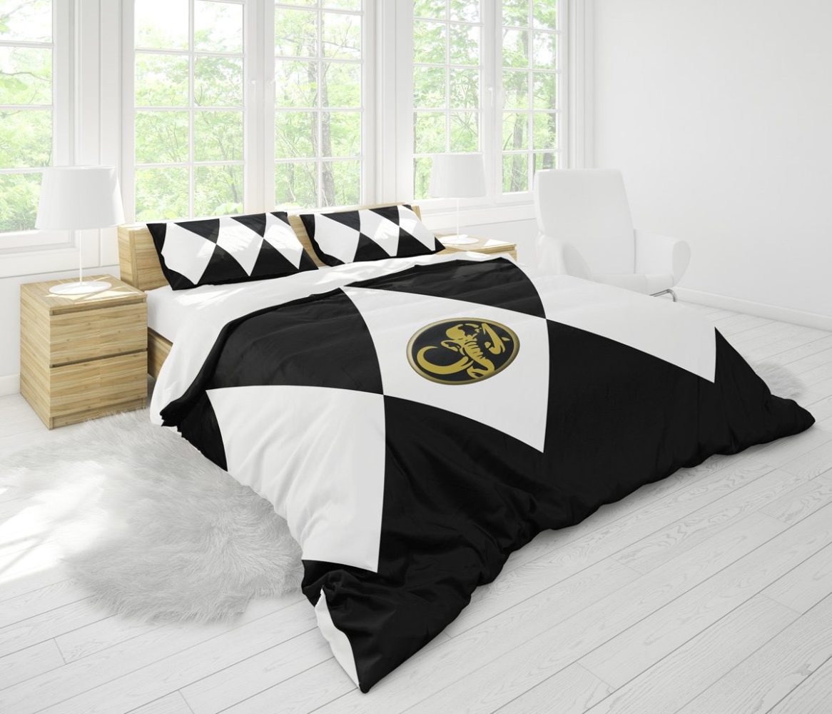 Black Ranger Mighty Morphin Power Rangers Bedding Set - Image 3