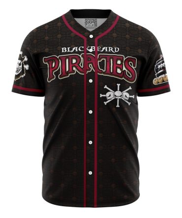 Blackbeard Pirates Blackbeard One Piece Baseball Jersey