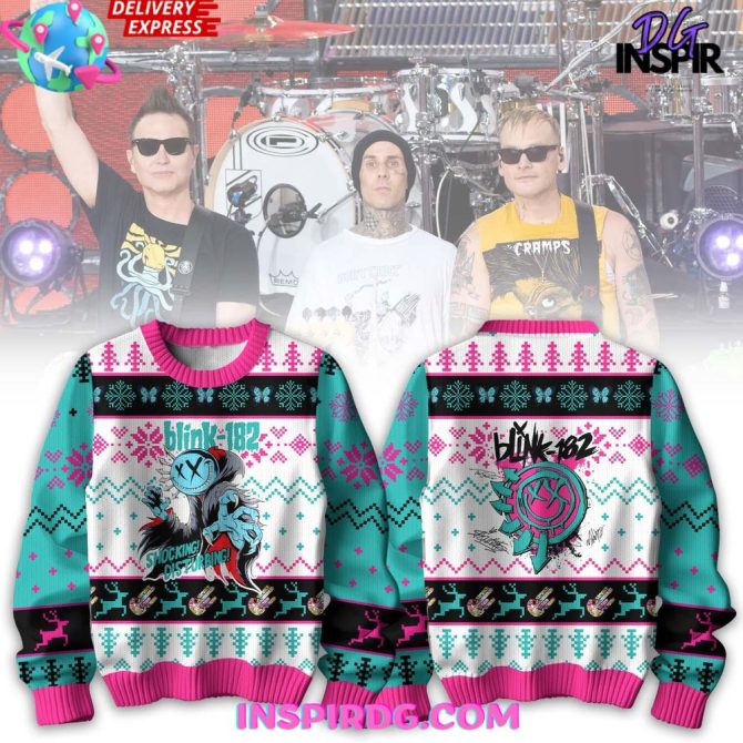 Blink-182 Shocking Disturbing Special Ugly Sweater