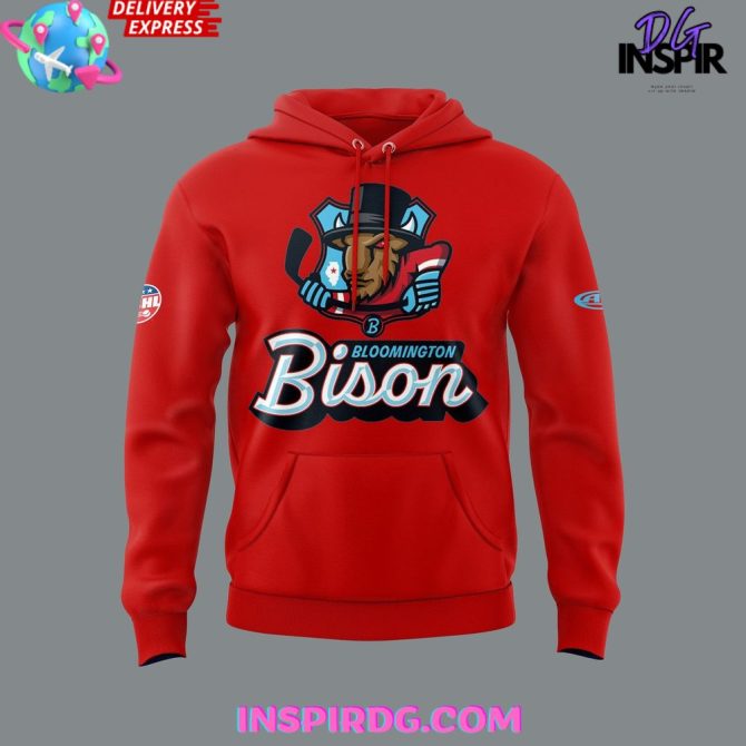Bloomington Bison X Taylor Swift Special Edition All Over Print Hoodie - Image 2
