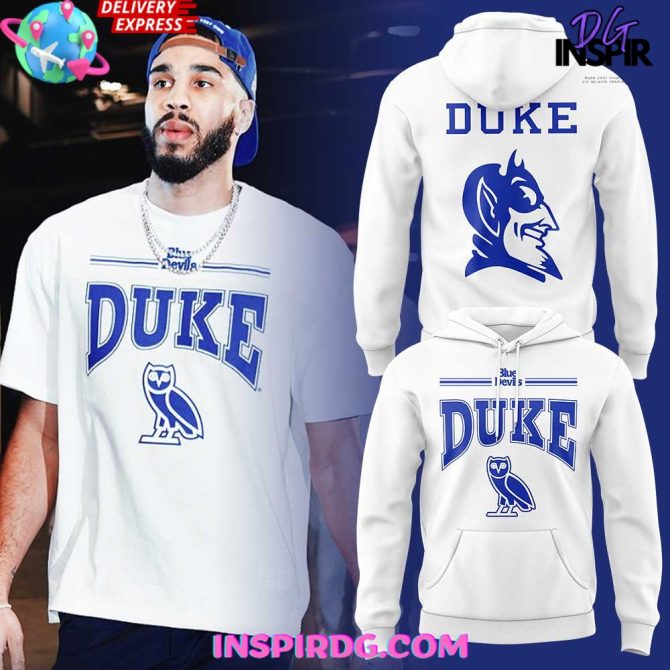 Blue Devils Duke X Ovo Special All Over Print Hoodie