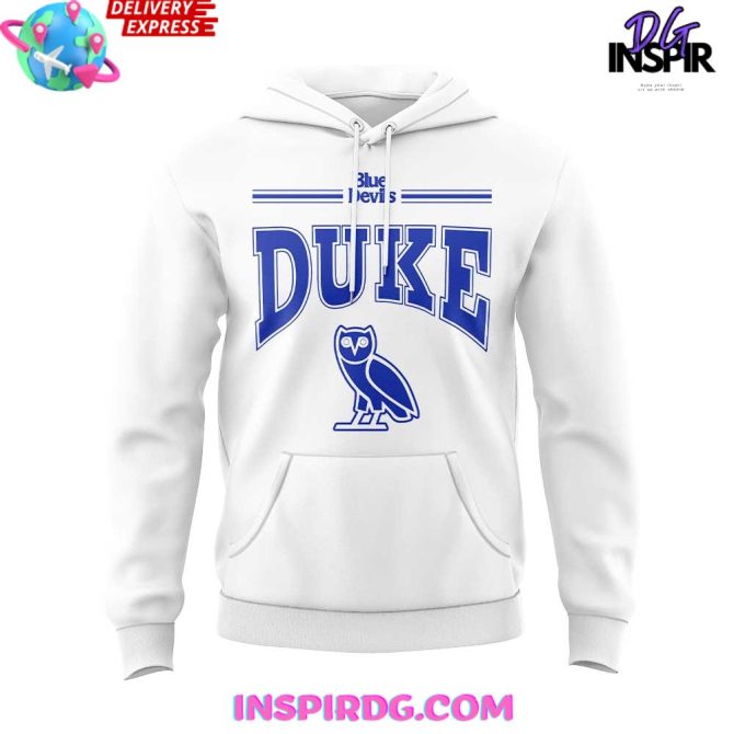 Blue Devils Duke X Ovo Special All Over Print Hoodie - Image 2